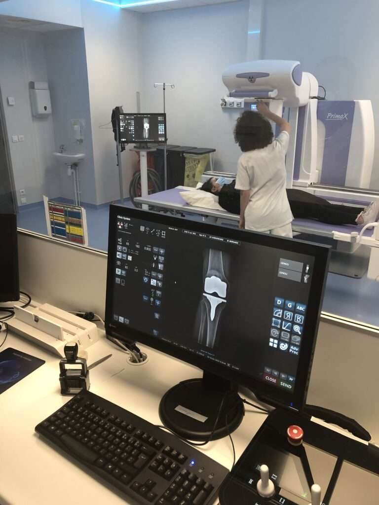 Salle de radiologie du centre hospitalier de Rodez