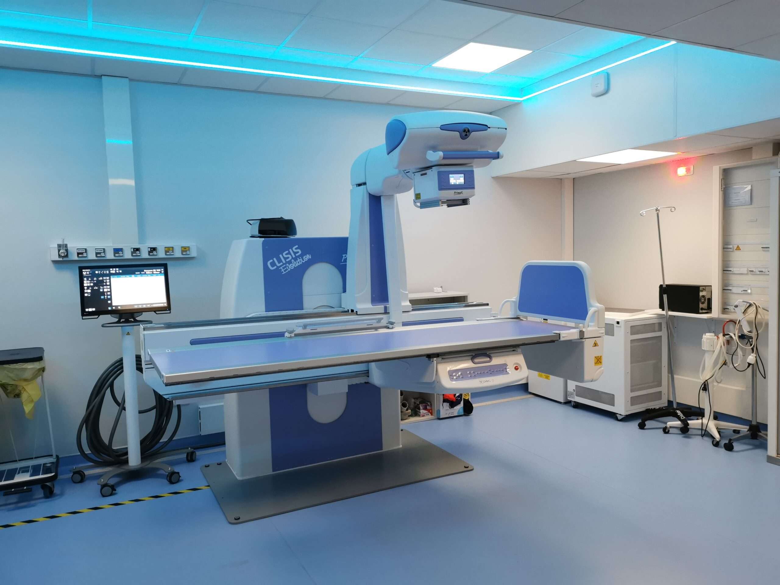 Salle de radiologie du Centre Hospitalier de Rodez