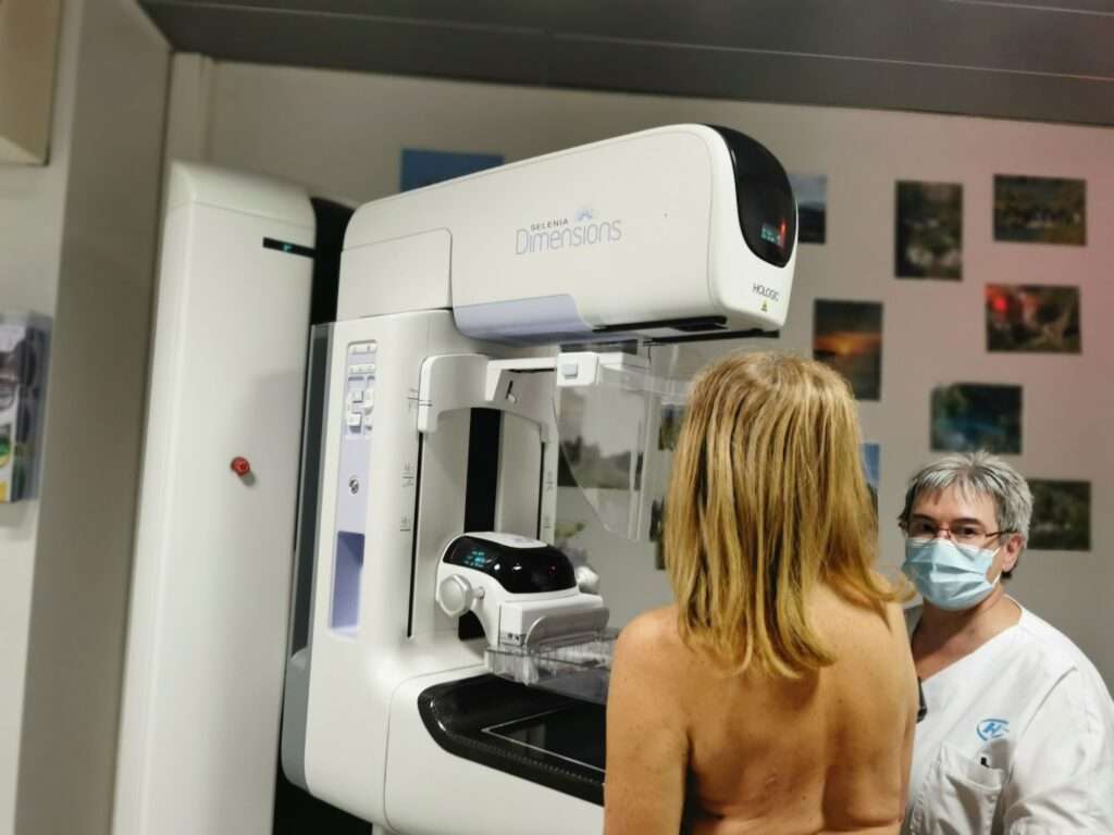Mammographe du centre hospitalier de Rodez